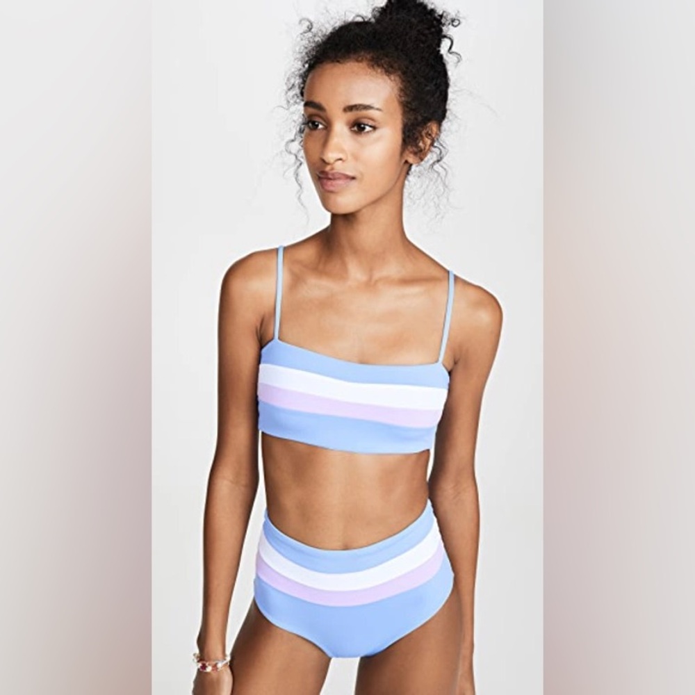 L*Space Rebel Bikini Top and High-Waisted Bottom